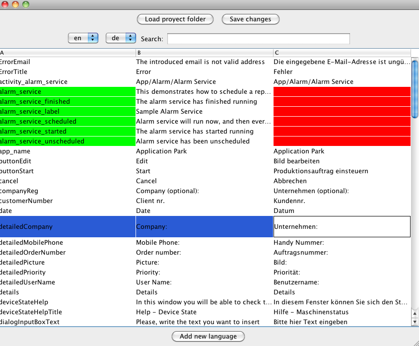 Language Assistant for Android